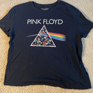 Pink Floyd Black Graphic Tee